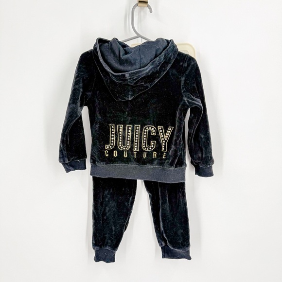 Juicy Couture Kids Black Matching Set - Picture 6 of 7